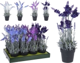 Kunstpflanze Lavendel, Ø 10 x H 40 cm